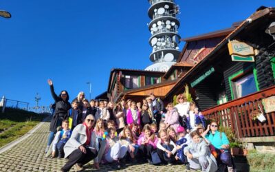 Učenici na terenskoj nastavi na Sljemenu