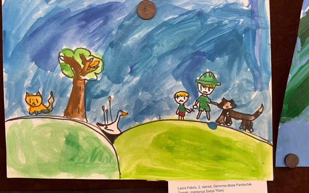 Sudjelovanje na likovnom natječaju „Reci glazbom“